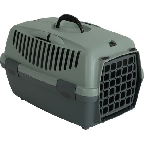 Cage GULLIVER 1, en plastique recyclé, transport pour chien max 6 kg. - animallparadise (1/5)