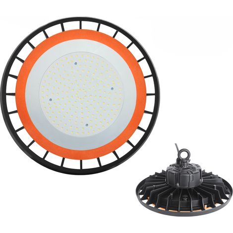 Projecteur Led Industriel 250W 30000Lm 4000K Lumière Naturelle 120° Ip65 Ik10 Éclairage Haute Efficacité Énergétique Robuste Professionnel (1/2)