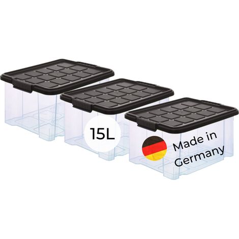 3x Novaliv Aufbewahrungsbox 3x Aufbewahrungsbox, 3x Deckel (1/5)