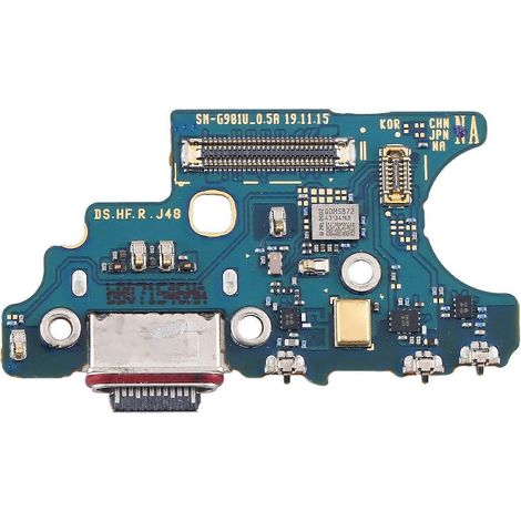 Pièce de rechange d'origine pour Samsung Galaxy S20 5G G981U : connecteur de charge flexible (démontage). (1/4)