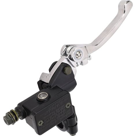 Maneta de freno principal derecha universal de 22 mm con empuñadura antideslizante para motos de cross de 50 cc a 250 cc.
