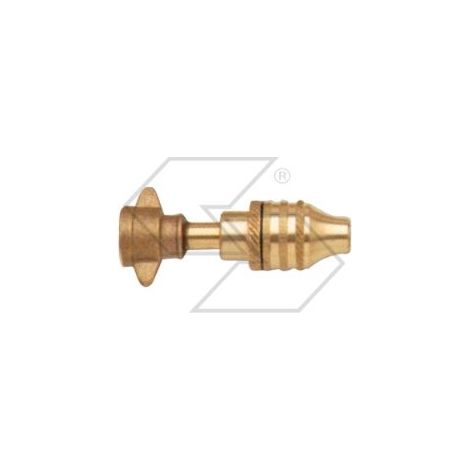 Remplacement de la lance basse pression standard Ø 1,5 mm par un jet en rosace réglable