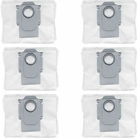Lot de 6 sacs à poussière de rechange pour aspirateur robot K Q7 Max Q7 Max+ Q5+ S7 Pro Ultra S7 MaxV Ultra (1/5)