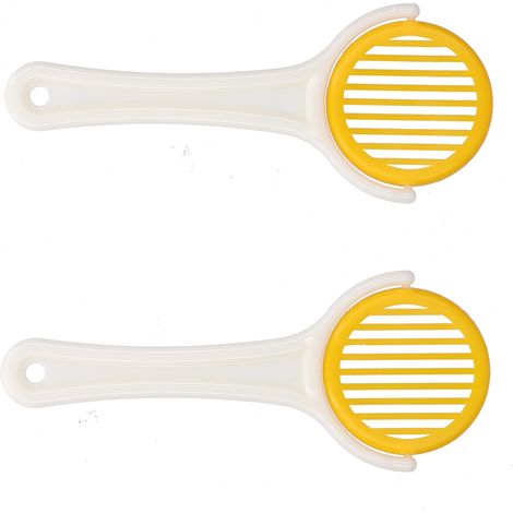 Lot de 2 cages à reines portables en plastique, accessoires d'apiculture pour l'extérieur