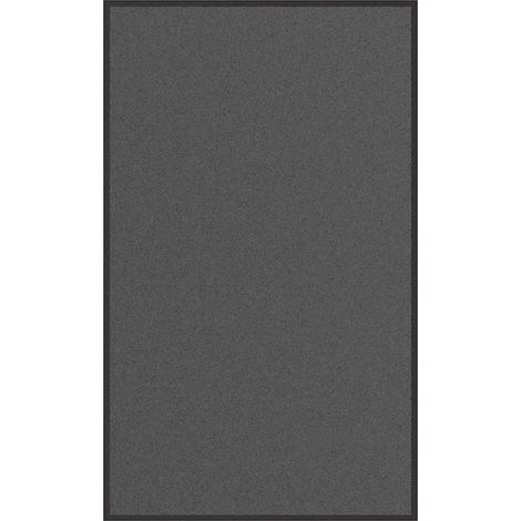 Zerbino antiscivolo per interni/esterni 90 x 150 cm facile da pulire stile moderno antracite PP 020058164