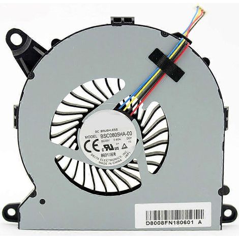 Ventilateur de remplacement pour processeur compatible avec les mini-PC séries NUC8, NUC8i7BEH, NUC8i5BEH, NUC8i5BEK et NUC8i3BEH. Référence du ventilateur de refroidissement : BSC0805HA-00,2024 Ping. (1/5)