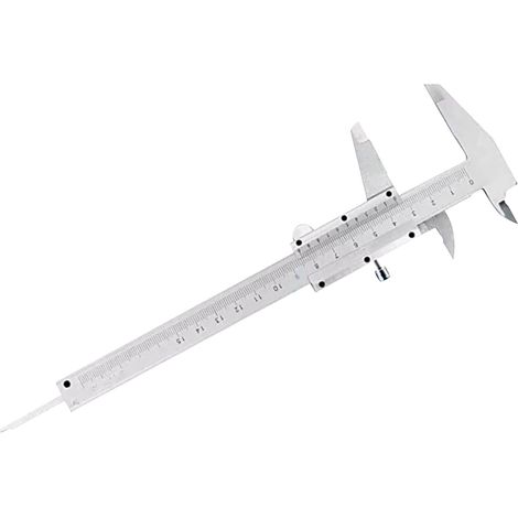 Pied à coulisse à vernier 0-150 mm, jauge en acier au carbone, outil de mesure de haute précision pour la réparation (1/4)
