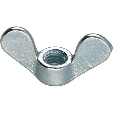 Ecrou à oreille M6 Acier zingué-1 pièce