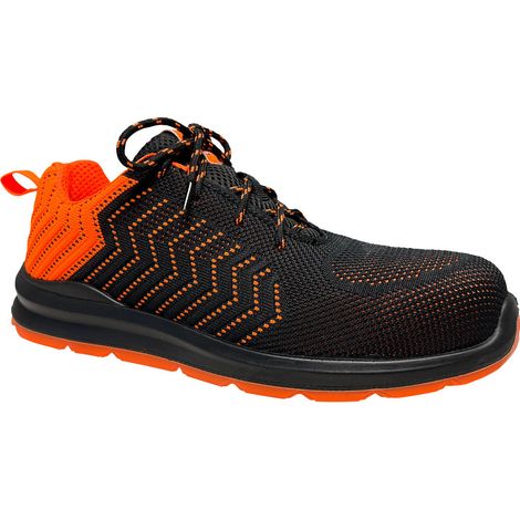 Neri Safety Chaussure de Sécurité Basse Wave S1P SRC Noir Orange Taille 47