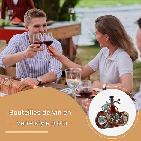 Carafe À Vin Rouge, Bouteille Décanteur en Verre pour (1/4)
