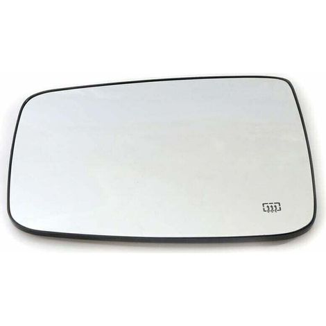 Cristal lateral de repuesto para espejos retrovisores exteriores eléctricos con calefacción para Dodge Ram 1500 y 2500 (modelo: Gz.Fp055Bl) (1/4)