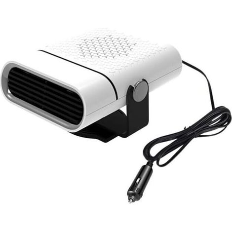 Chauffage de voiture portable haute puissance pour le désembuage et le chauffage du pare-brise de voiture en hiver, chauffage rapide, conception sûre et intelligente (12 V) (1/4)