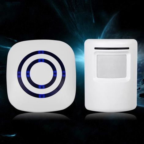 Drahtloses Alarmsystem – Spurüberwachung – Bewegungsmelder – Drahtlose Installation – Elegantes Design (1/4)
