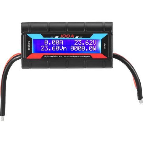 Präziser Wattmeter-Leistungsmesser für 100A Strom- und Spannungsanalyse, RC-Modell (1/5)