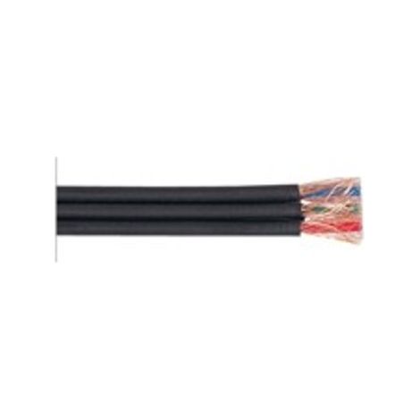 Câble professionnel Fonestar 3 fils RGB 4 mm de diamètre, haute conductivité, 12 x 4 mm.