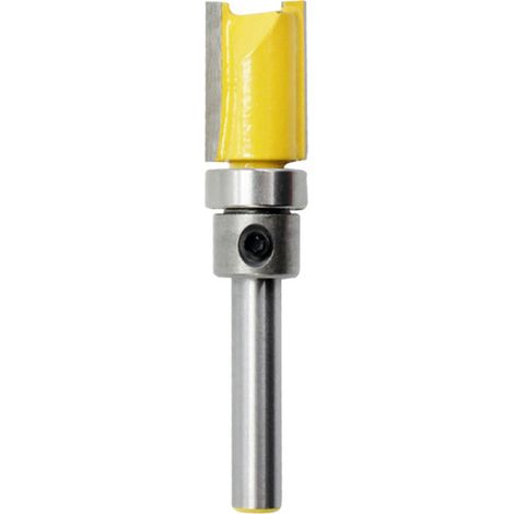 Fraise à affleurer 1/4" pour défonceuse, outil de fraisage bois, coupe à queue de 20mm (1/2)