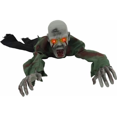 Decoración de Halloween zombie SPOOKA Verde 110 x 50 x 21 cm vidaXL (1/5)