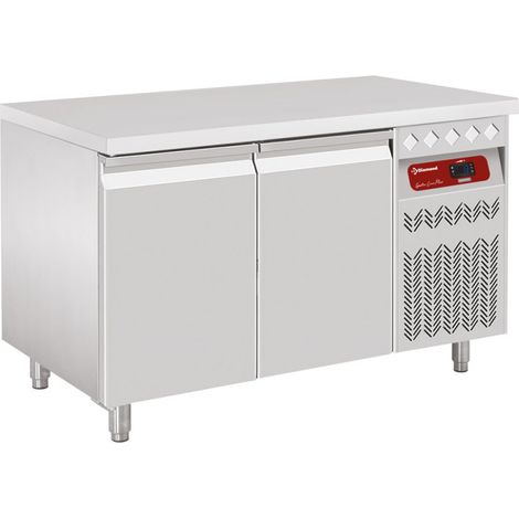 Table réfrigérée ventilée portes GN 1/1- 260 litres - Diamond (1/4)