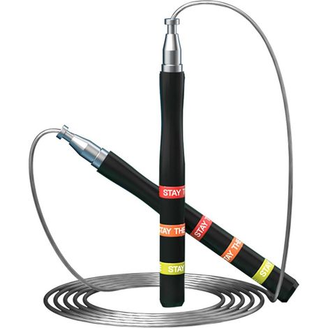 High Speed Weighted Skipping Rope, Self-Locking, Adjustable Length, Speed Ball Bearings for Women, Men and Children (1/5)