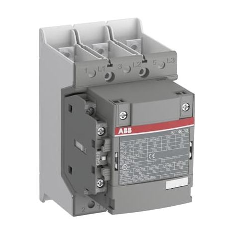 Contattore tripolare 100-250Vac 3P+1NO+1NC 146A 75kW ABB AF1463011B13