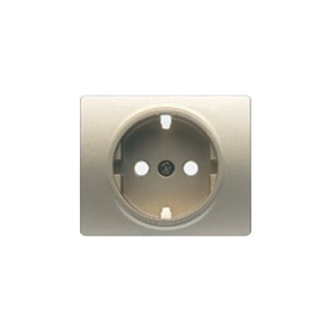 Tapa base enchufe seguridad bronce niebla BJC Mega 22724-BN