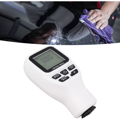 Épaisseur de Revêtement Mètre HW300 MAX pour Peinture Métal Mesure sans Pile Blanche-KZQ (1/5)