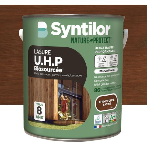 Lasure U.H.P. Biosourcée Chêne Foncé Satiné 1L (1/5)