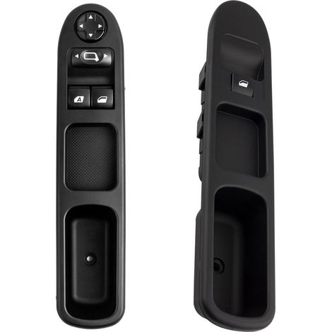 Commande Leve Vitre 207 Passager + Côté Conducteur pour Peugeot 207 Citroen C3 Côté Passager 6490.HQ+6554.QC (1/5)