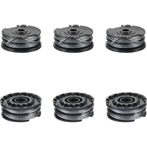 Bobine Fil Coupe Bordure pour Bosch AdvancedGrassCut36, ART 24 27 30 Rotofil, 6 Bobines, Fil Débroussailleuse (1/5)