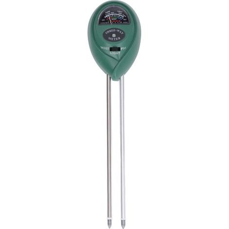 Testeur 3 en 1 pour Plantes : Mesure d'humidité, pH et Lumière - Outil de Soin pour Plantes d'Intérieur (1/5)