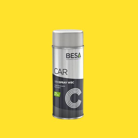 Bombe de peinture bi composant Pantone Hexachrome Yellow U Satin
