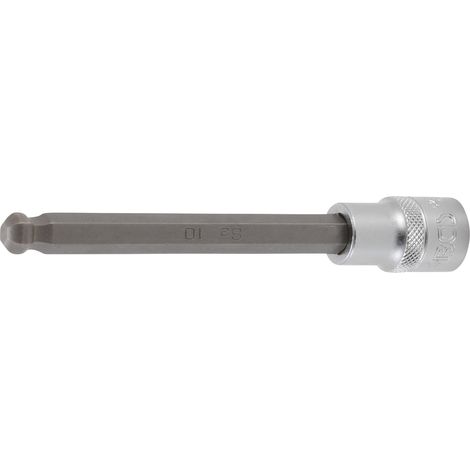 Bit-Einsatz Länge 140 mm Antrieb Innenvierkant 12,5 mm (1/2") Innensechskant mit Kugelkopf 10 mm (1/2)