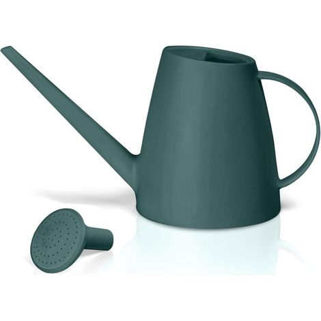 Arrosoir en plastique – pour le jardinage domestique – 1/2 gallon – vert (1/5)