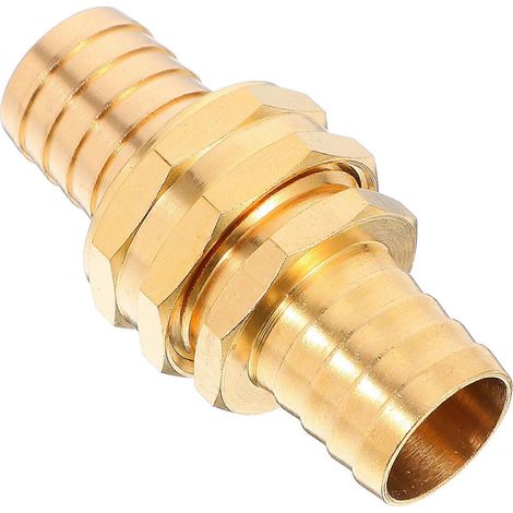 Raccord de tuyau d'arrosage en laiton, adaptateur pour tuyau d'arrosage étanche. (1/4)