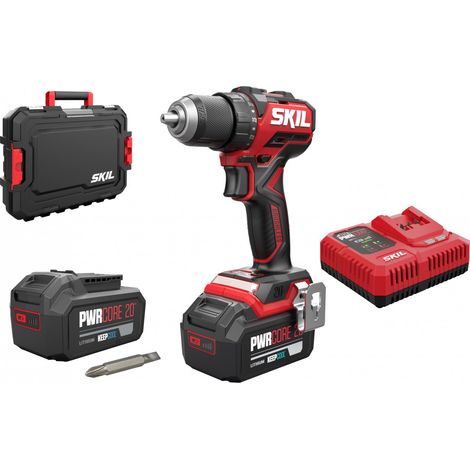 Perceuse-visseuse Skil 20vbl Compacte Compacte, Sans Balai, 20v Pour Performances Optimales - Skil