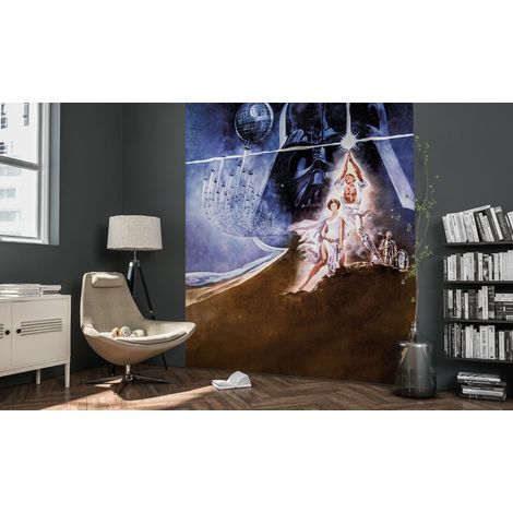 Papier peint panoramique moderne Star Wars Poster Classic2 (1/4)