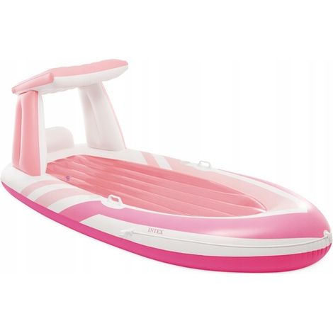 Intex Pink Paradise Aufblasbarer Schwimmer Rosa 244x119 cm (1/5)