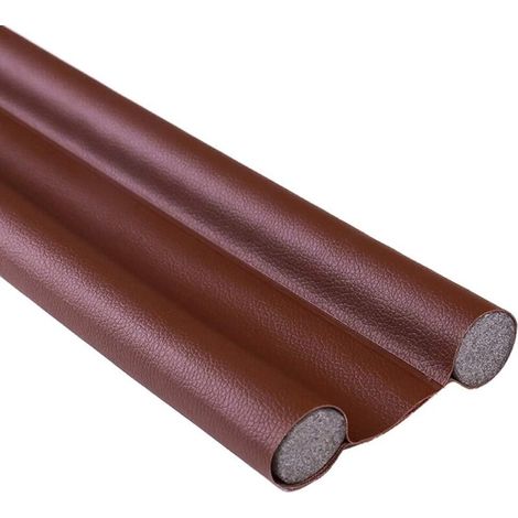Türschweller-Windschutzscheibe, schalldicht, winddicht, staubdicht, lichtdicht, insektendicht, 93 cm (braun) (1/5)