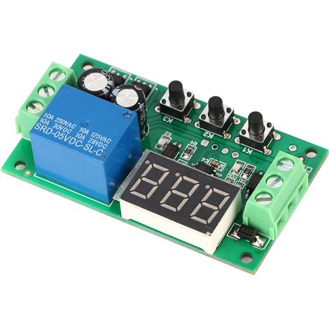 Relaismodul, Steuerplatine, Verzögerungsschalter, Controller, elektronische Bauteile, LED, 5 V DC (1/5)