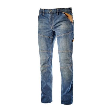 Pantalone da Lavoro Jeans Diadora Stone Plus Dirty Washing - 702.170752 - size IT 42/28