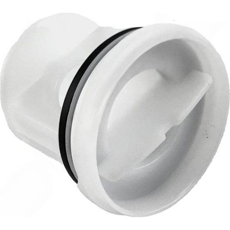 Ersatzteil - Abflusspumpenverschluss -  - WHIRLPOOL, BAUKNECHT, INDESIT, LADEN, IGNIS, PROLINE, ARISTON HOTPOINT, SIEMENS, BOSCH, PRIVILEG, FAR, PHILIPS, CONSTRUCTA, BALAY, GORENJE, PITSOS, UPO, CYLIN