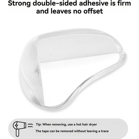 50 colors: Transparent Material: PVC + Acrylic 50 pieces Teardrop-shaped design Teardrop-shaped corner protectors. (1/5)
