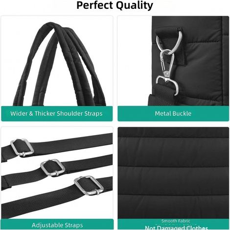sac grande capacité pliable tyle moderne, pliable grande capacité avec organiseur biberons et matela (1/5)