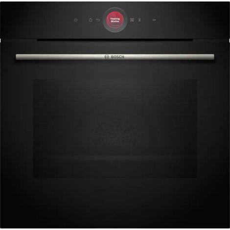 Bosch Serie 8 HBG7341B2 Forno multifunzione Air Fry Nero Classe A+. Dimensione del forno: Largo, Tipo di forno: Forno elettrico, Capacità interna forno totale: 71 L. Posizionamento dell'apparecchio...