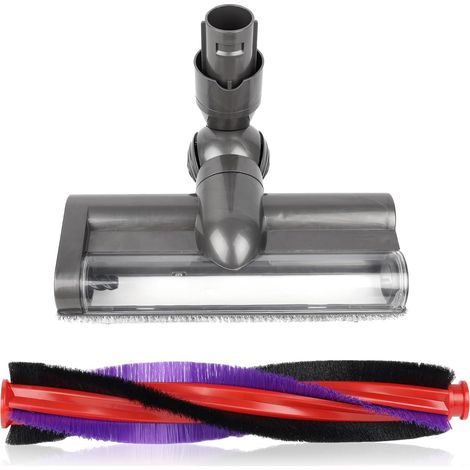 Ersatzbürstenteile kompatibel mit Dyson V6, SV04, SV06, SV09 und DC58, DC59, DC61, DC62, DC72, DC74 Staubsaugern Turbobürstenzubehör mit Schnellbefestigung für Teppich, Parkett und Fliesen. (1/5)