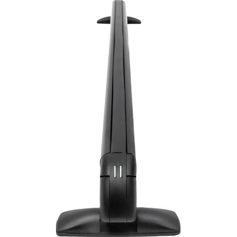 Barre de toit, design verrouillable, adaptée aux voitures à 4 ou 5 portes, noir (1/2)