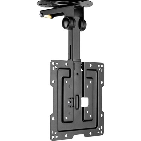 Support TV Plafond 32 34 40 42 43 Pouces Orientable Pliable Hauteur réglable Universel QLED OLED LED LCD VESA 100x100 200x200 (1/5)