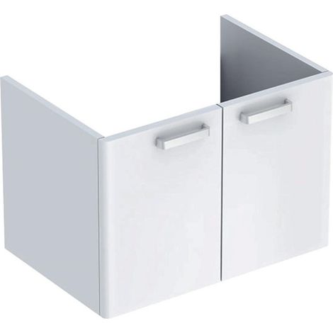Mueble bajo lavabo RENOVA PLAN 670x463x445mm Ko blanco Frente blanco brillo
