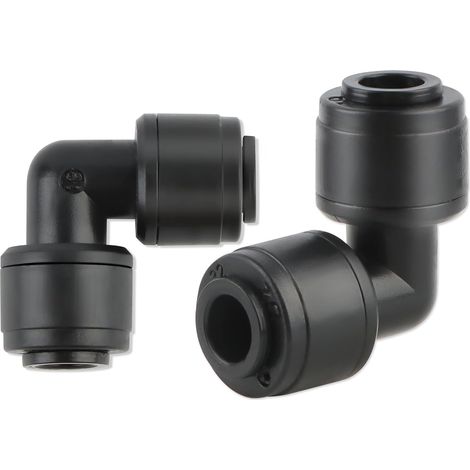 JSSEVN-20 Stück Steckkupplungen für 1/4-Zoll-Schläuche, wasserdichte Anschlüsse für Tropf- und Sprinkleranlagen (1/5)