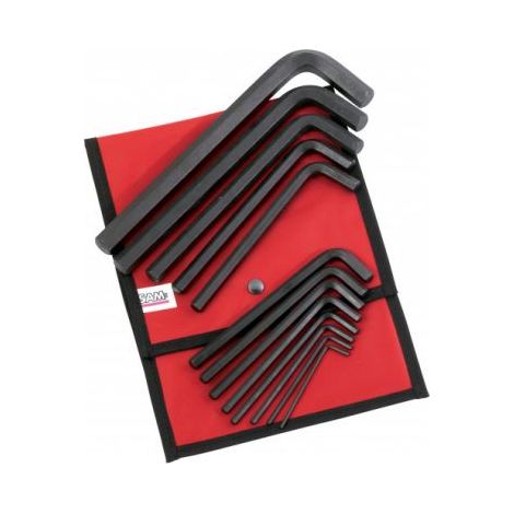 Jeu de clés Allen en L SAM 3 mm, 4 mm, 5 mm, 6 mm, 7 mm, 8 mm, 9 mm, 10 mm, 11 mm, 12 mm, 14 mm, 17 mm, 19 mm Métrique ( Prix pour 1 )